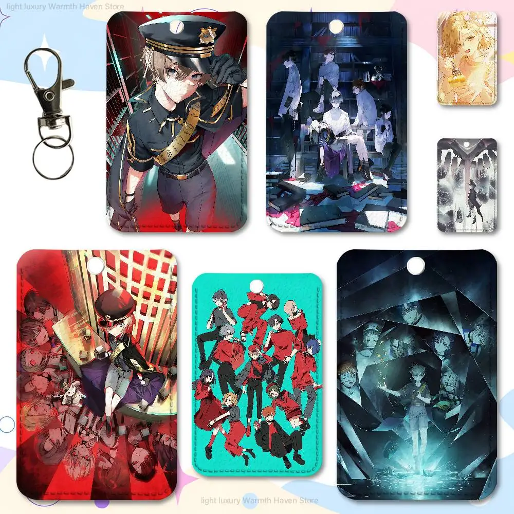 

Chibi Cute M-MILGRAMs Custom Access Card Case Leather Card Holder Transportation Card Case Gifts