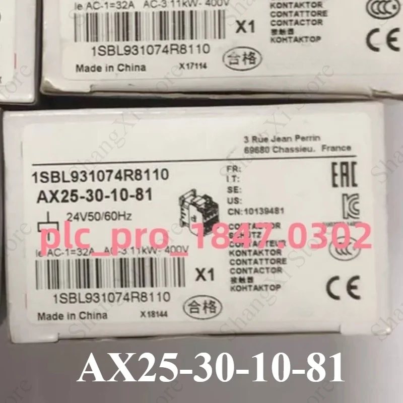 1PC Brand New AX25-30-10-81 1SBL931074R8110 24V Contactor Fast Delivery