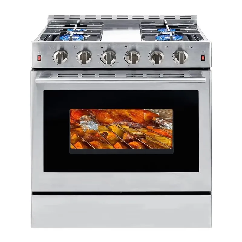 Home Appliance 60cm Multi-Function With Digital Control Built In Electric Oven