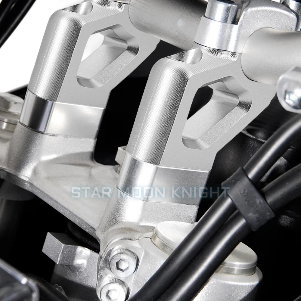 For Tiger 900 GT PRO LOW RALLY 2020- Motorcycle Handlebar Riser Clamp Tiger 850 Sport 2021-  Handle Bar Drag Extend Adapter