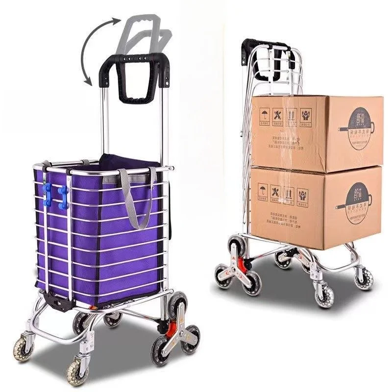 convenient-portable-shopping-cart-large-capacity-wheel-hand-pulled-vegetable-buying-camping-car-aluminum-alloy-durable