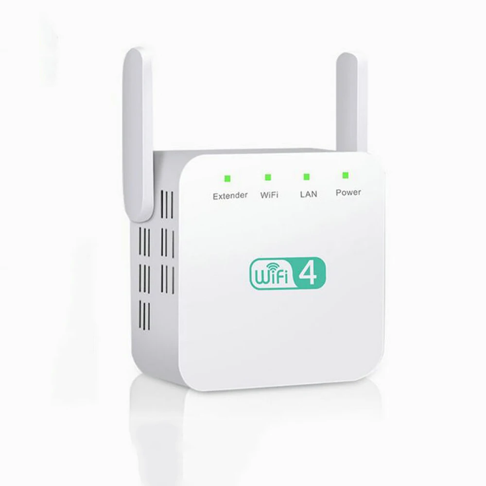 Longo Alcance Repetidor Wi-Fi Sem Fio, Extensor Wi-Fi, Signal Booster, Ponto de Acesso, 300Mbps