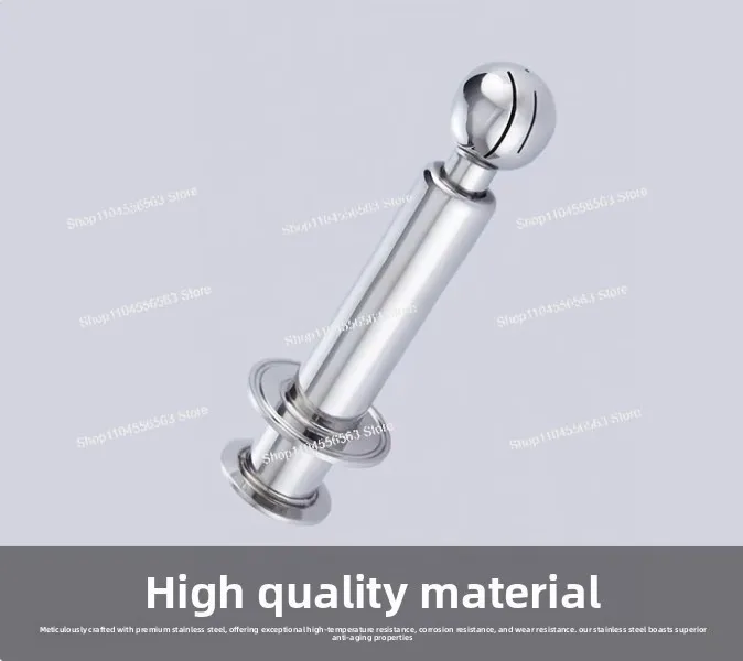 304 Stainless Steel Rotating CIP Spray Ball, 1.5