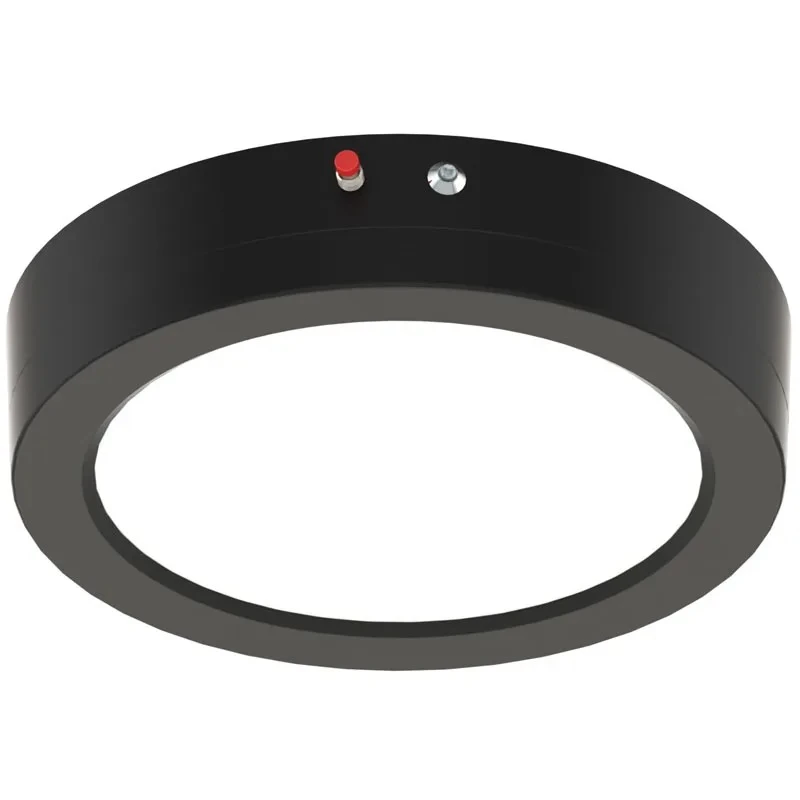 

Optional Light Emitting Diode Emergency Light for Household Power Supply 7 Inch Dimmable Embedded Ceiling ETL Black