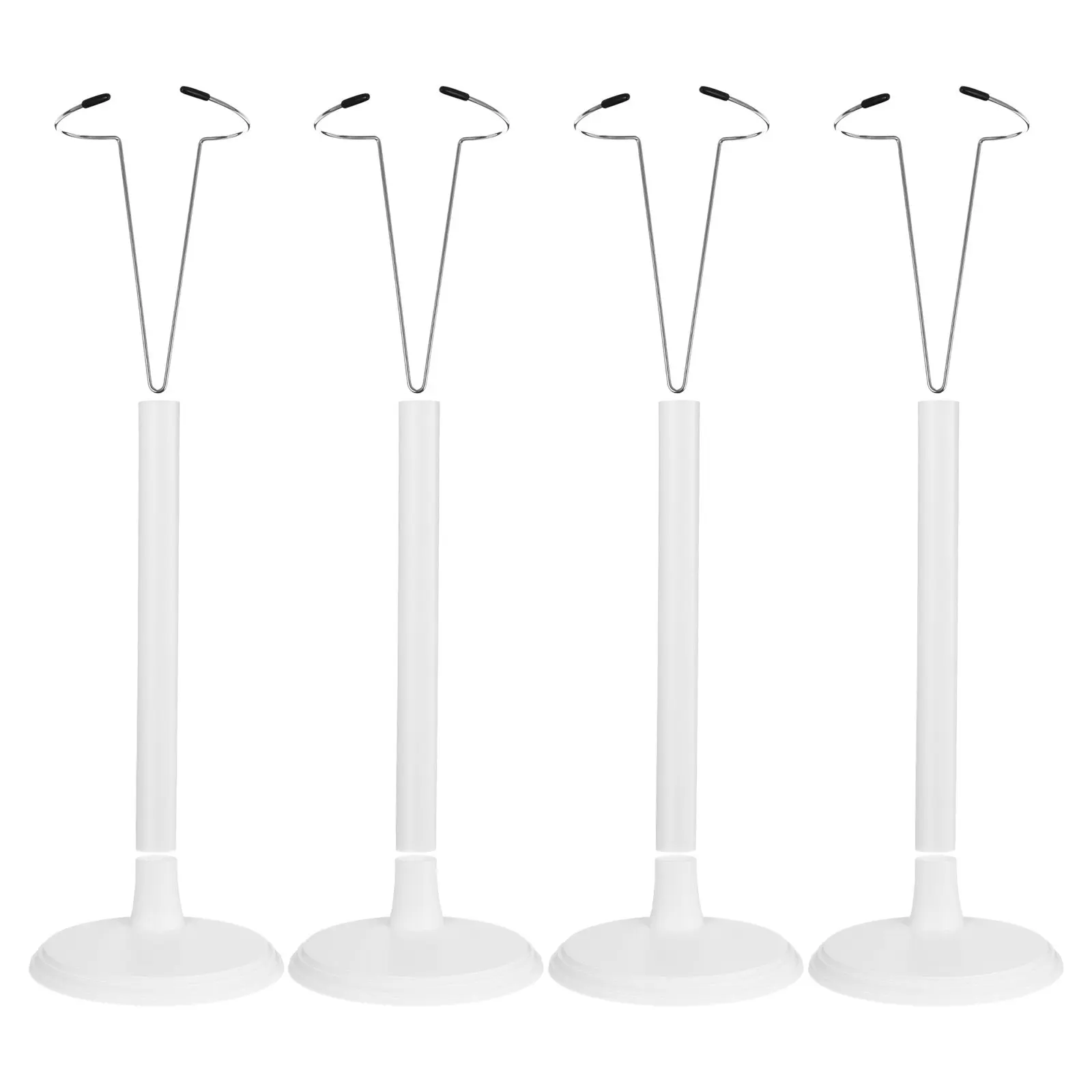 4Pcs Adjustable Display Stand Holder for Action Figures 25Cm Base Stable Support Frame Home Office Decor Rack Model Stand