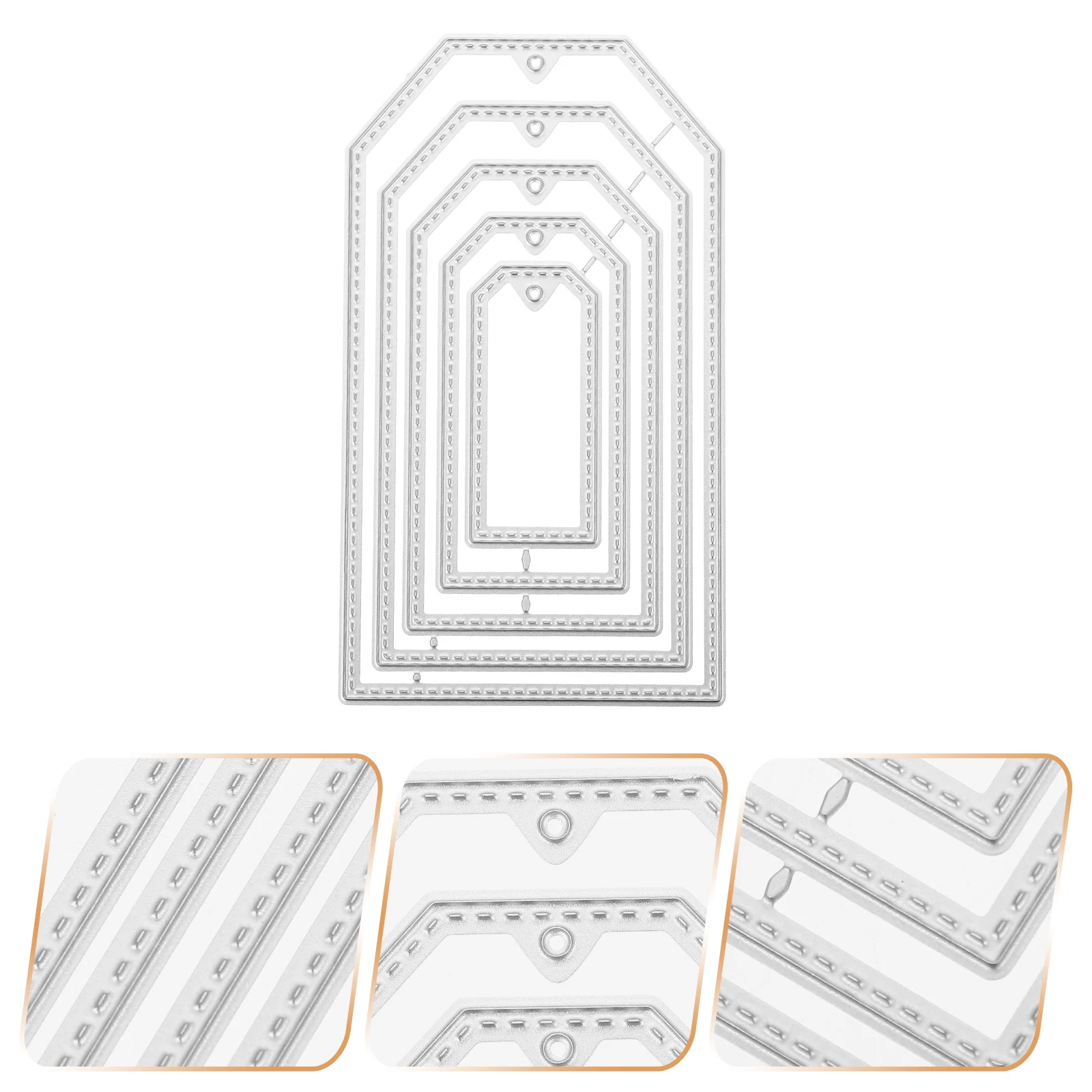 

Embossing Mold Metal Template Mould Stencil Square Die Cutting Dies for Cards Carbon Steel Embossed