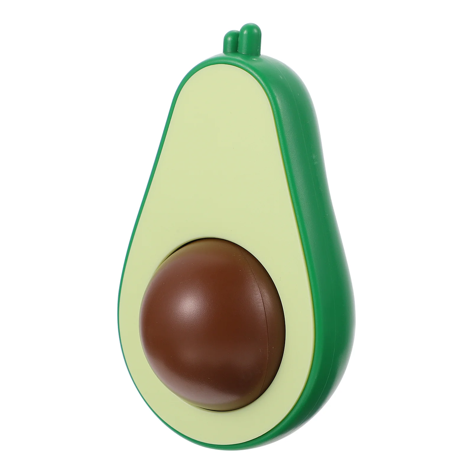 

1 шт. ручной массажный мяч с дизайном авокадо, гладкая поверхность, вращающийся шар для всего тела, портативный массажный инструмент, массажер для тела