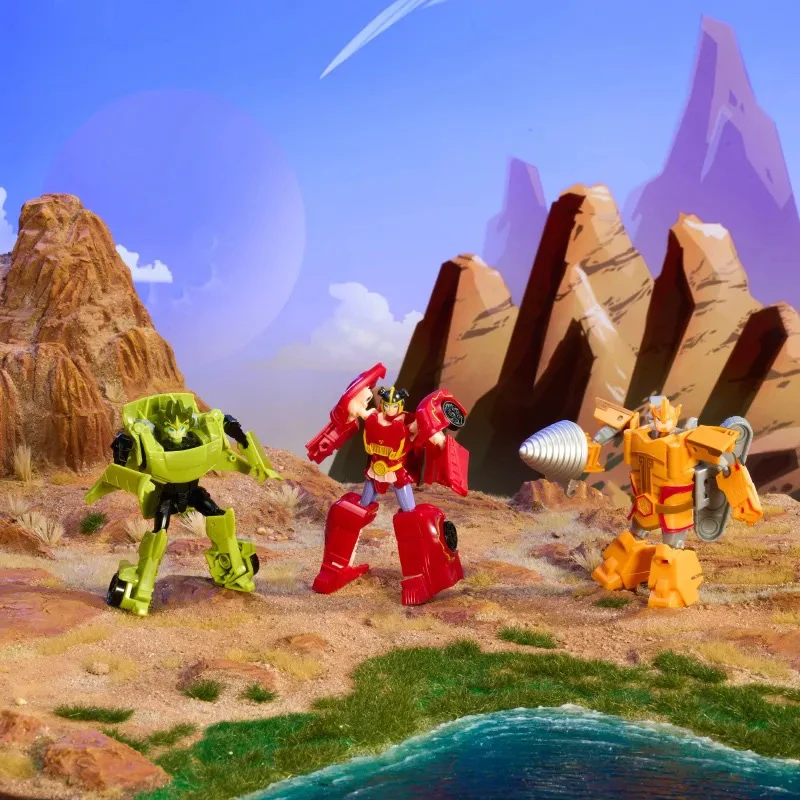 Anime Nezha en Transformers Lei Zhenzi Tu Xingsun Cadeaus voor kinderen Echt Action Figure Model Speelgoed