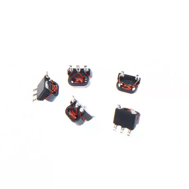 2/5Pcs TC1-1T RF BalunTransformer 0.4-500MHz 1:1 CT Impedance 50Ω Flux Coupled 1:1 Balanced Unbalanced Converter Signal