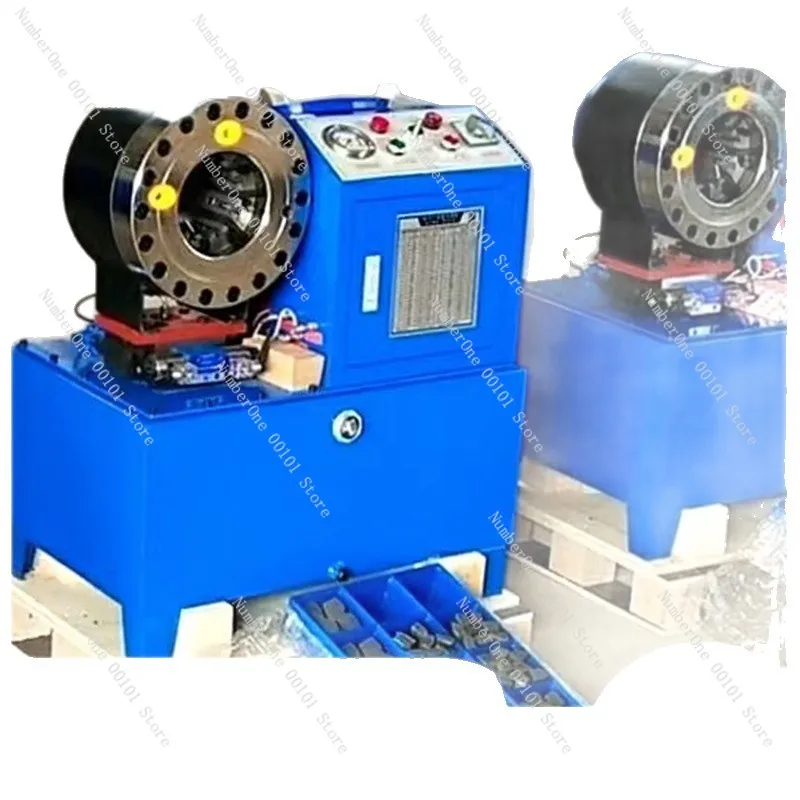 High pressure hose pressure head machine Hydraulic YouTube pipe shrinking machine Buckling machine Buckling Automatic