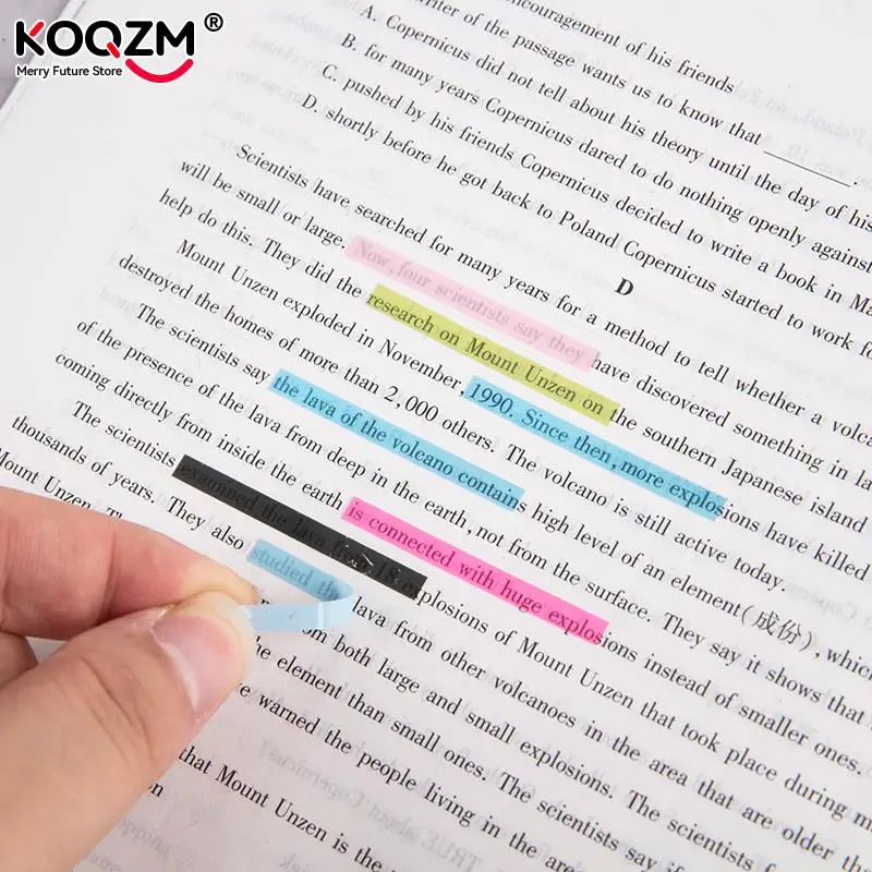 200/300 Sheets Flags Tabs Page Markers Sticky Key Points Index Note Sticker Bookmark To Do List Labels Sticky Notes Stationery