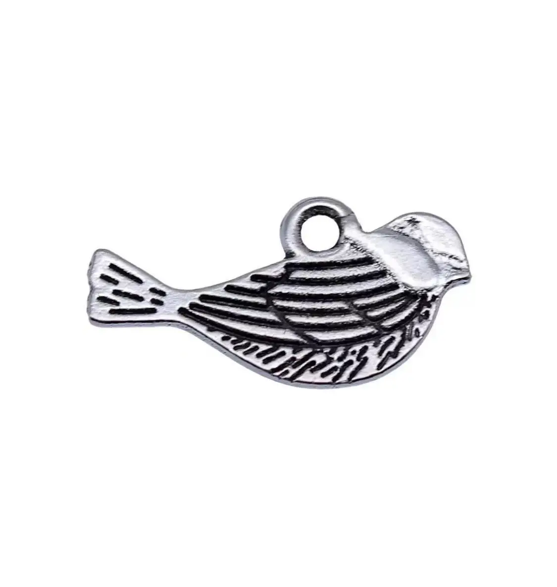 

35pcs 21*11mm Zinc alloy metal lovely bird design 2sided pendants for handmade HW3267