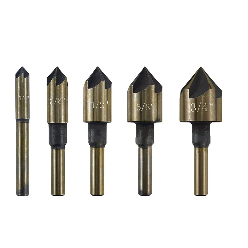 Imagem -05 - Cobalto Countersink Broca Grupo M35 82 Graus Flauta Hex Shank Metal Precisão Moagem 82 ° Dica para a Maioria Metal Aço Pcs