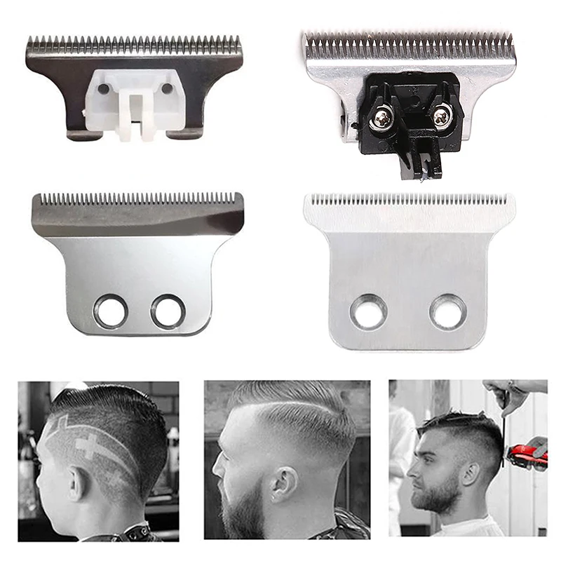 1PC High Quality Hair Clipper T-Blade Stainless Steel Hair Trimmer Baldhead Hair Cutter Accessories