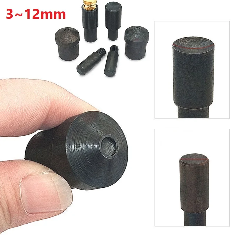 Double Cap Rivets Mold For Hand Press Machine Double Side Ram Dies Fastener Buttons Installation Tools For Leathercraft