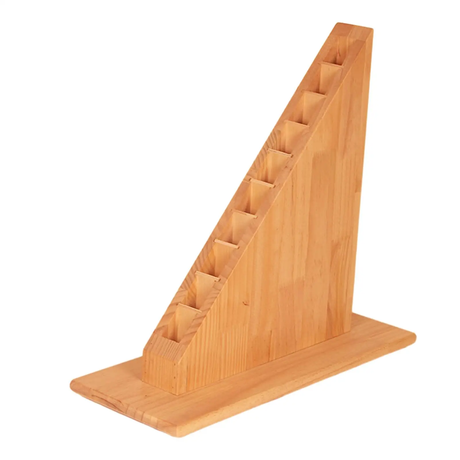 Soporte Montessori de madera para niños pequeños, experiencia Visual para varillas largas rojas o varillas numéricas, ayuda para la enseñanza de matemáticas, juegos infantiles