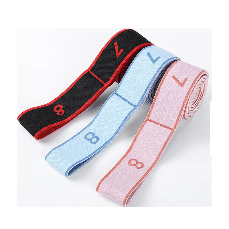 Strong Stretch Yoga Resistance Band for Full Body Training Hip Shaping Home Gym Fitness Exercise Tool