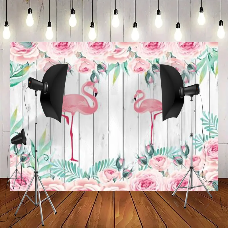 Wild One Newborn Party Elephant Photography Backdrops Props Hundred days 1st Birthday Animals Photo Studio Background WP-22