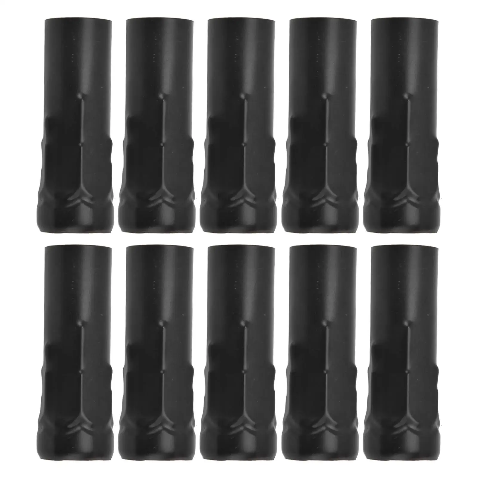 

10Pcs Metal Lamp Sleeve E14 for candle Lamp Holder 25x80mm Lighting Accessories