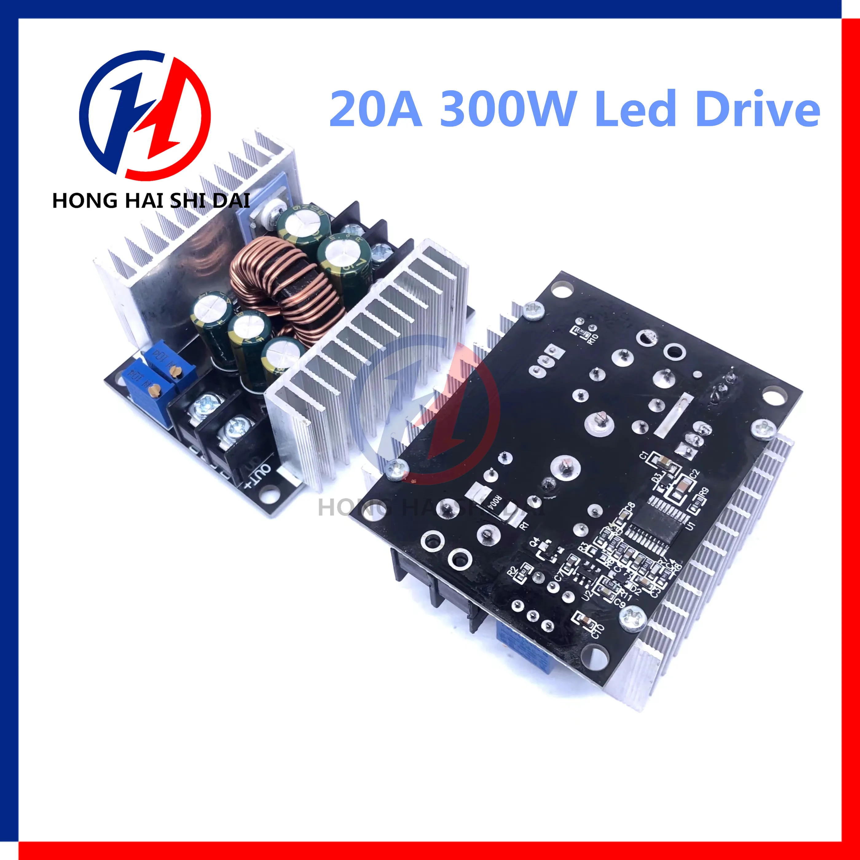 300w 20a DC-DC convertitore buck step down module corrente costante led driver power step down module condensatore elettrolitico di tensione