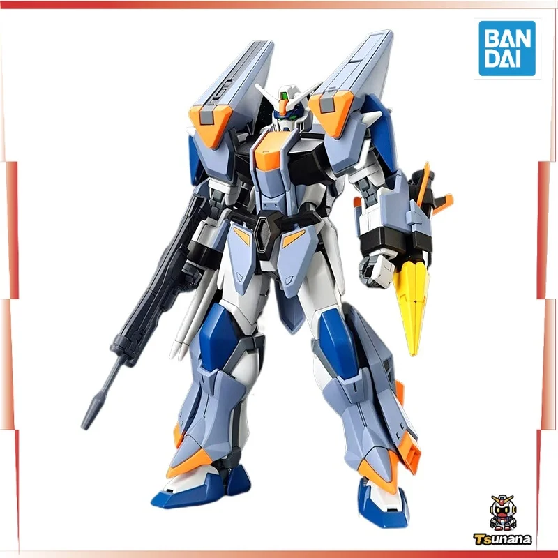 

Подлинная Bandai, оригинальная Gundam HGUC 1/144 Duel Blitz Gundam, детские игрушки, фигурки аниме, подарки на выпускной, экшн-фигурки, пятна
