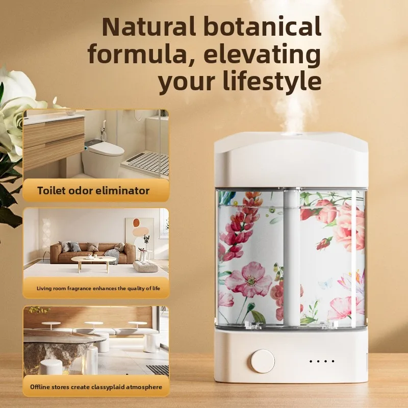 New Smart Small Household Aromatherapy Machine Automatic Fragrance Fragrance Machine Air Cleaner Toilet Deodorizer Fragrance
