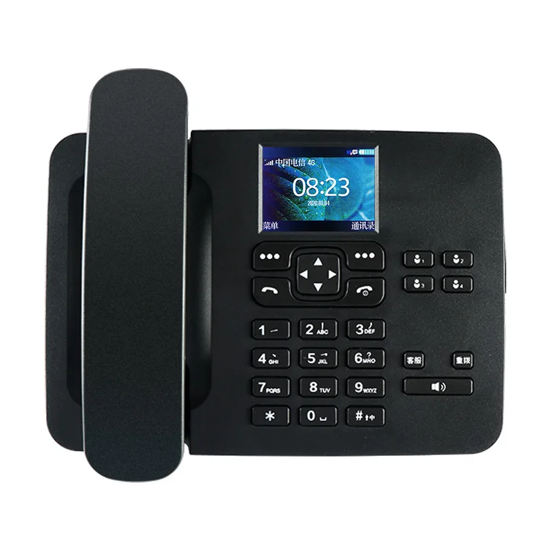 2020 The best  quality  telephone set  Landline Desktop Phone Customized GSM Fixed Wireless Phone For Home