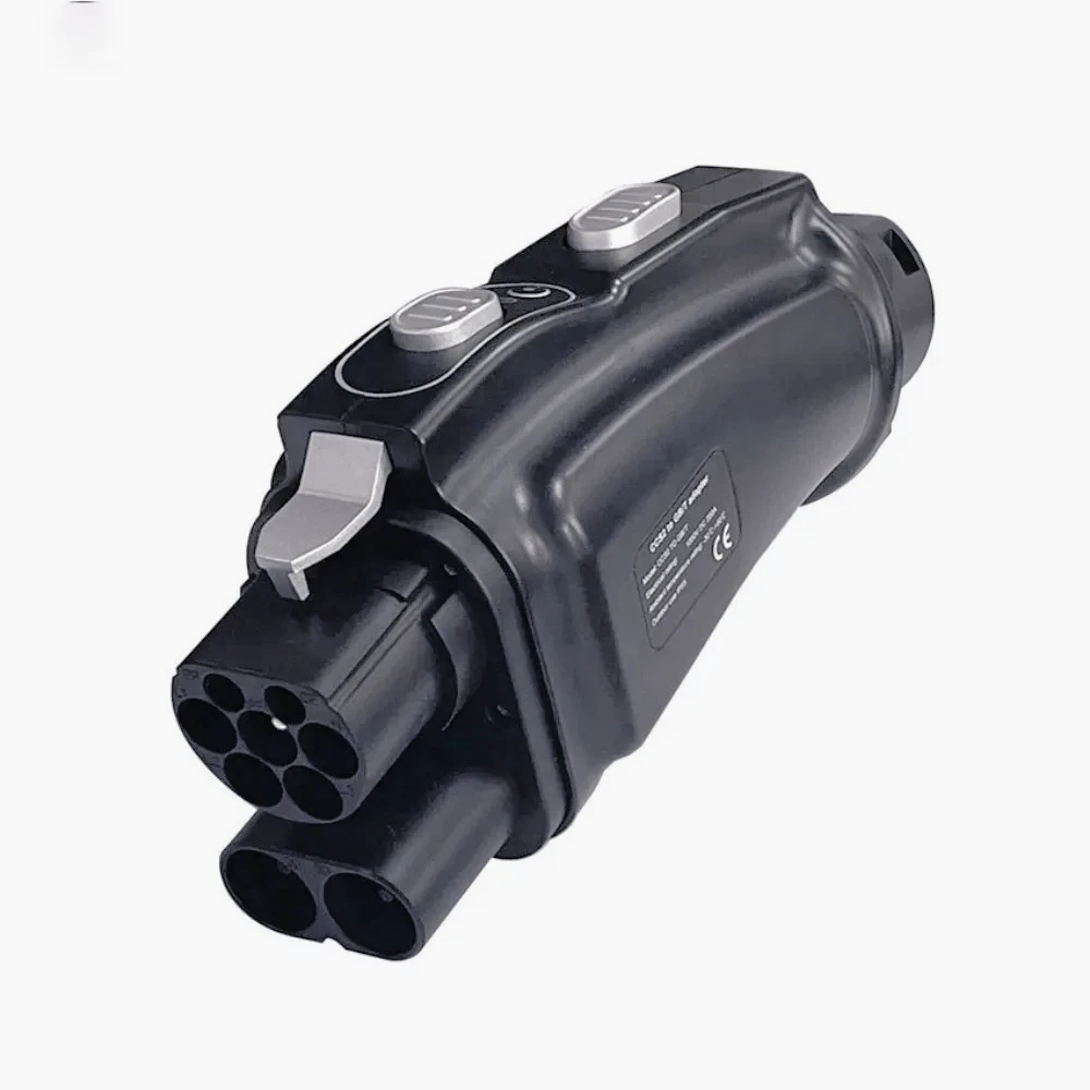 

AC-CCS2 To GBT EV Charger Adapter 300A 1000V IP54 Portable CCS2 to GBT Electric Vehicle Charging Adapter