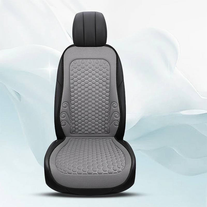 1pc Comfortable and Breathable Car Front Seat Cushion Simplicity Front Premium Covers with Non-Slip Protector Fits Most Cars image 3