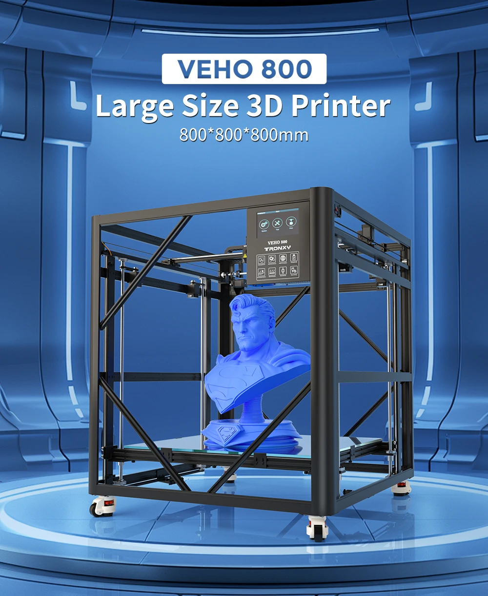 Tronxy VEHO Series 600 PRO/PRO V2/800 3D Printers High Precision Large Size Printer Upgraded Quick Assembly 3d printer DIY kit