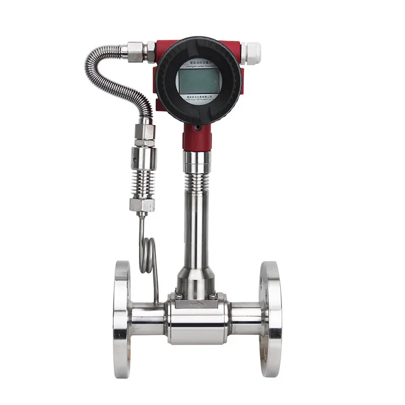 Vortex Flowmeter Lugb Steam Air Temperature and Pressure Compensation Integrated Split Gas Intelligent Vortex Flowmeter