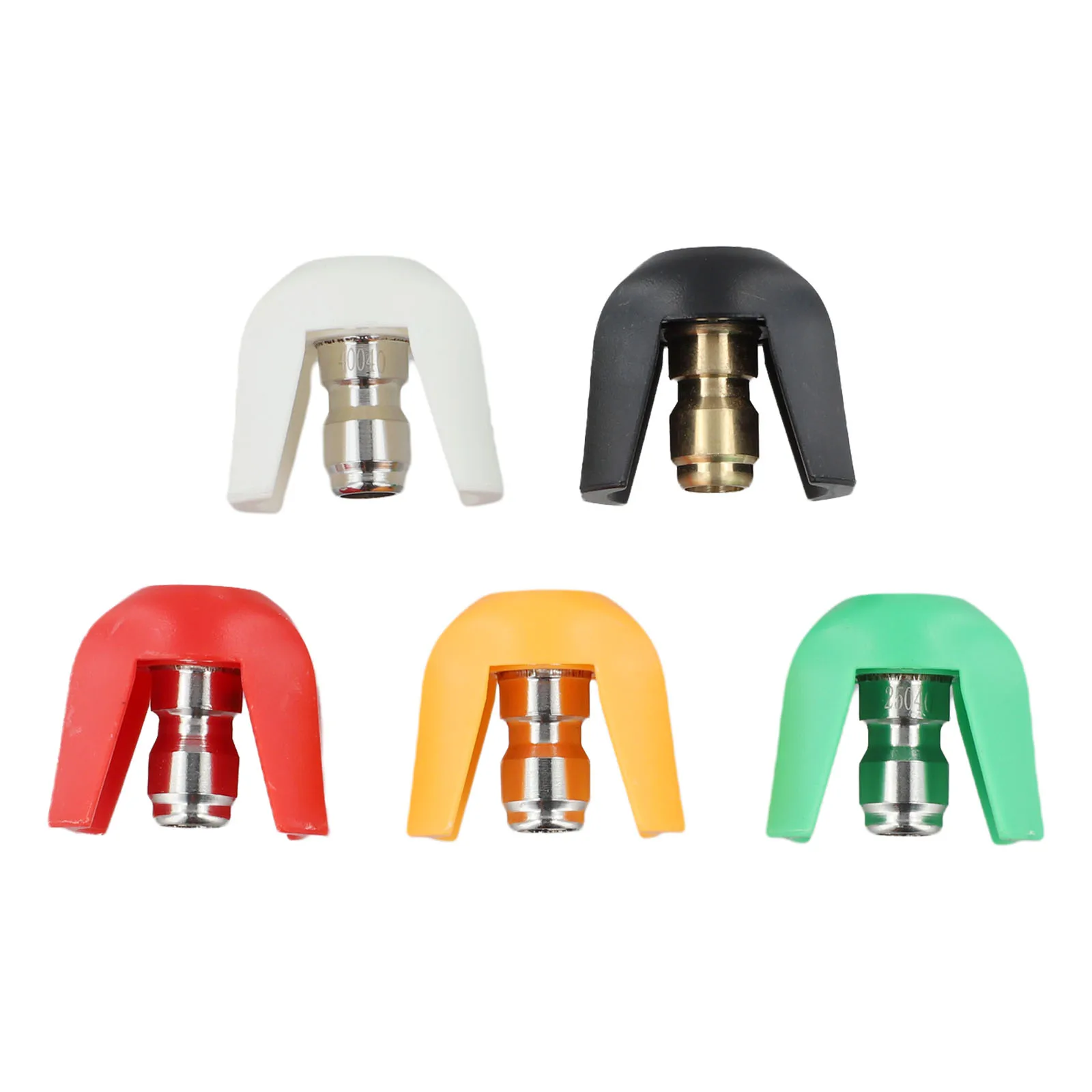 1.37*0.78in Nozzle Tips Set Compatible Pressure Washer Accessories High Pressure Performance Long-Lasting Reliability