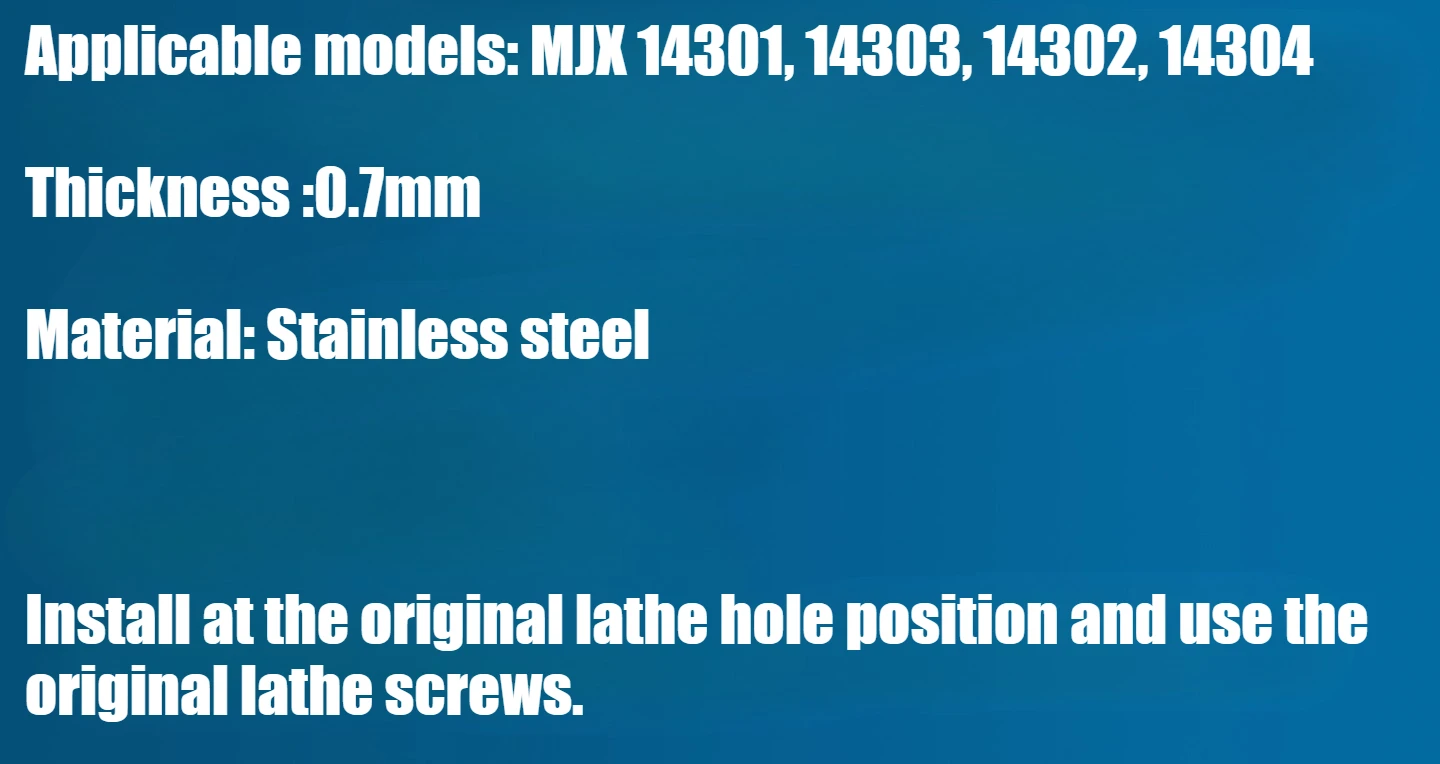 MJX 1/14 14301 14302 14303 14304 RC Auto Onderdelen Rvs Chassis Armor Modificatie Accessoires