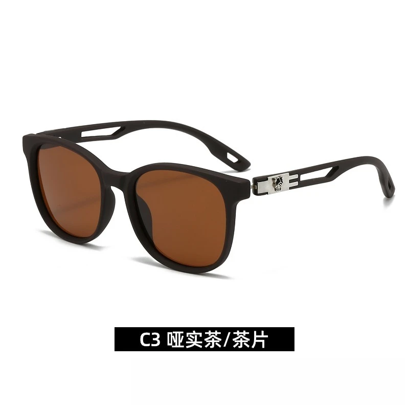 

​​2025 Polarized Sunglasses UV400 for Driving & Outdoor, Hollow Spring Hinges Fashion Square Frame Unisex Lightweight Anti-Glare