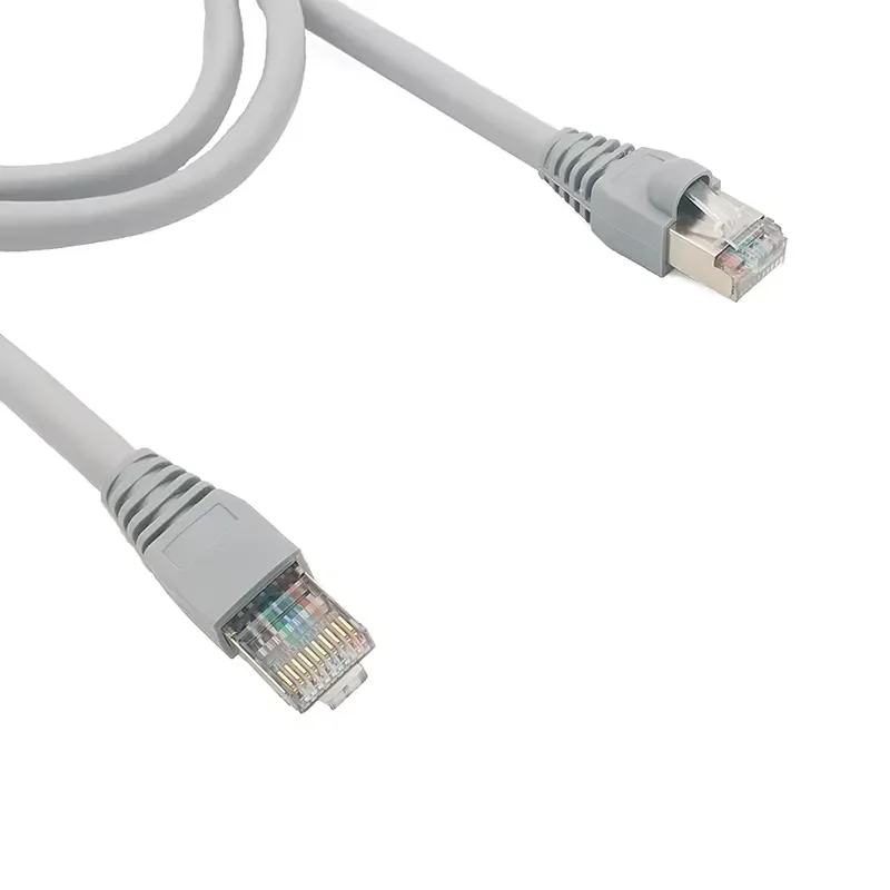10P10C RJ50 STP Network Cable 10 Core Wire Enternet Control Line RJ48 Modular Plug with Shielded Crystal Head Connection