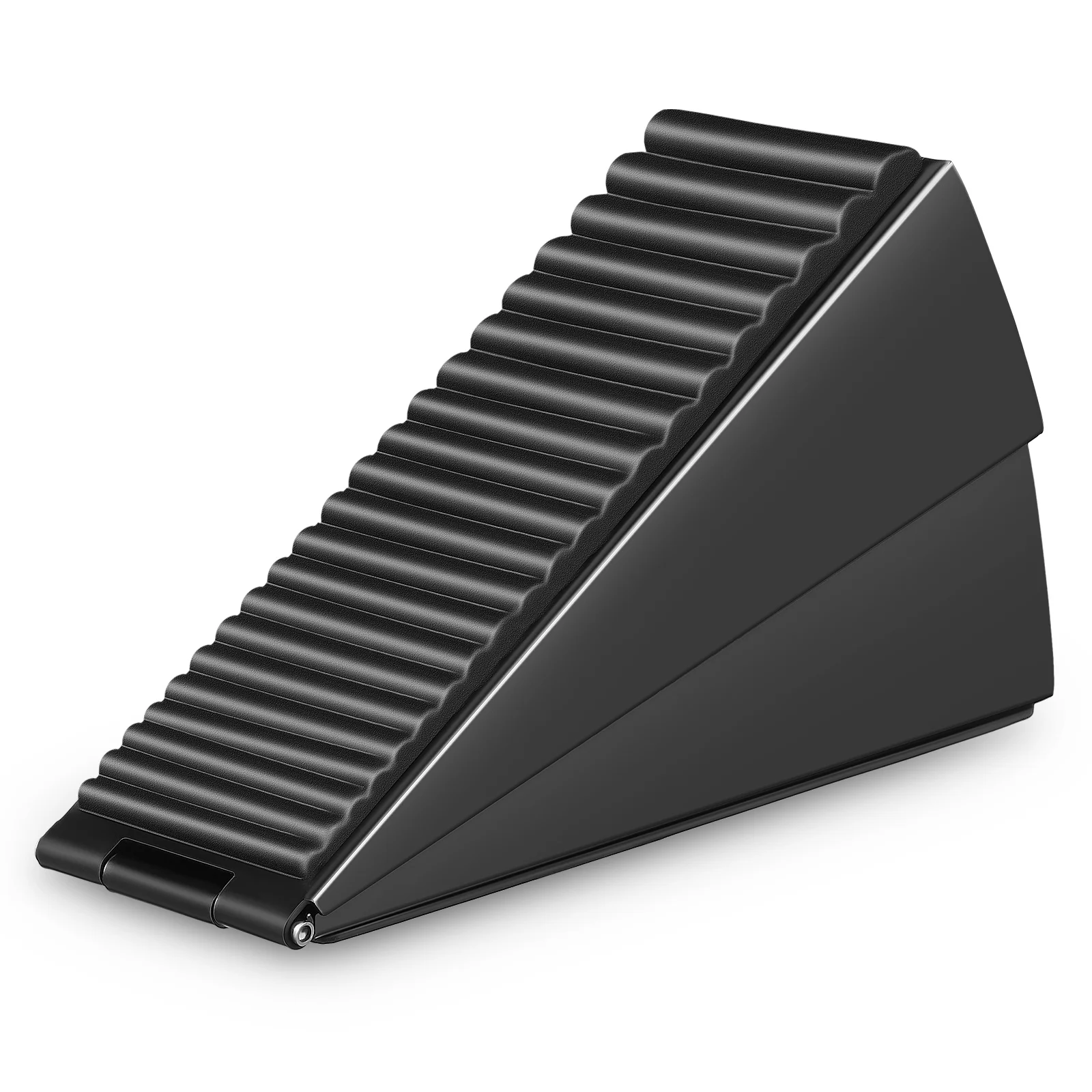 

Spring Loaded Door Stopper Wedge Adjustable Heavy Duty Floor Door Holder Nonslip Wall Protector Prevent Slam Damage for Doors