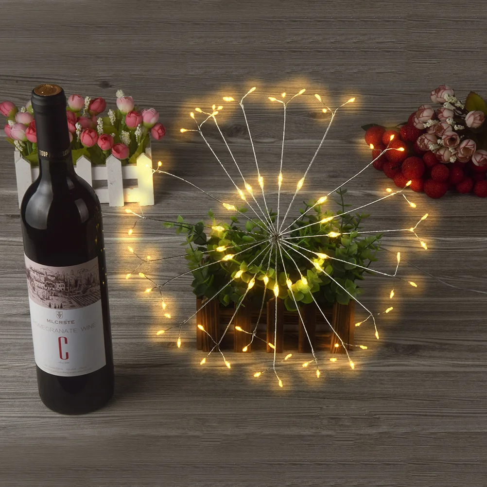 

LED String Lights 120 Bulbs Warm White Box 8 Functions Christmas Valentines Wedding Outdoor Indoor Decorative