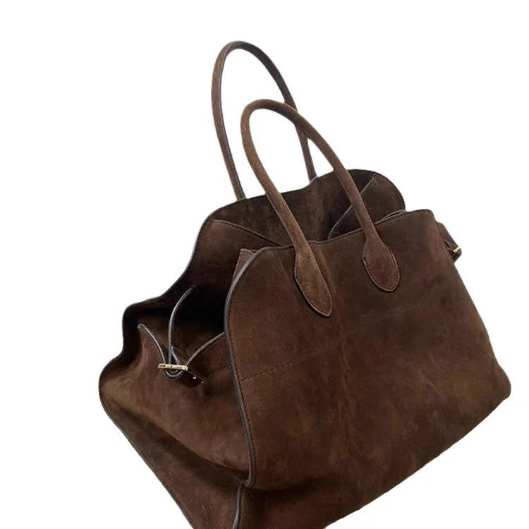 Neuer Stil im Herbst und Winter. Damen-Tasche mit Griff oben, High-End-Feeling, Nischendesign, große Kapazität, Vintage-Pendlerhandtasche für die Saison