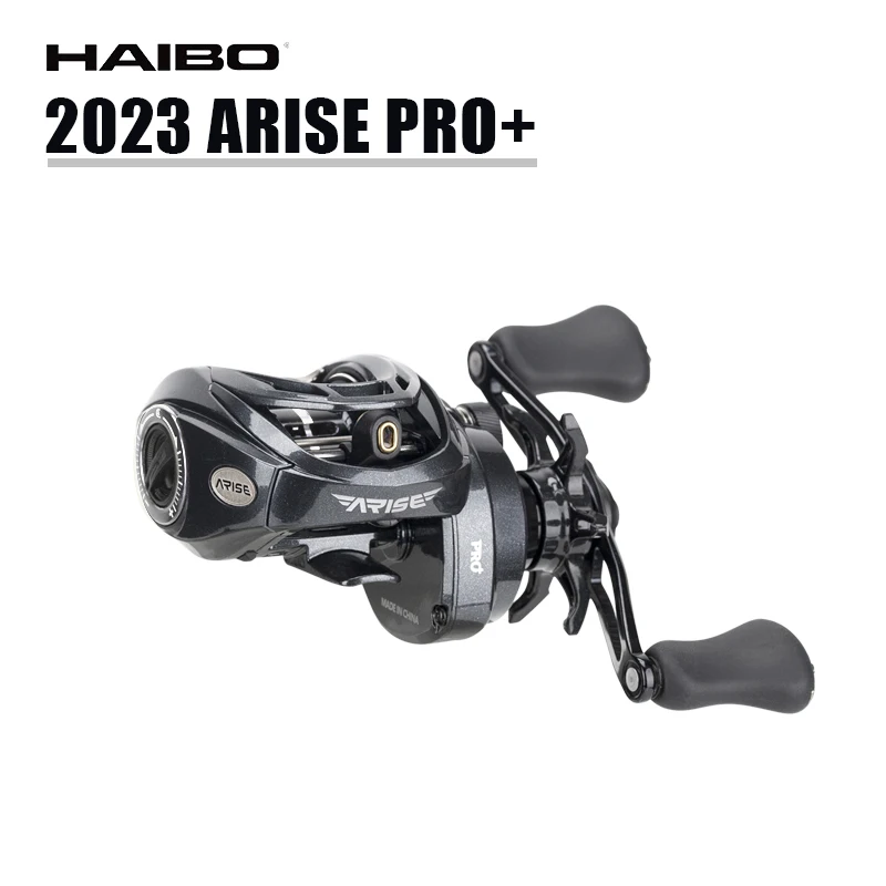 Haibo 23 ARISE PRO+ 175g Baitcasting Fishing Reel 11B+1RB 6.4:1-8.1:1 Freshwater Sea Carretilha De Pesca Long Casting Snakehead