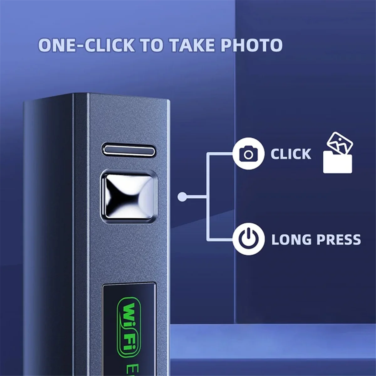 USB内視鏡,カメラサポート,iOS,Android, PC用のwifi送信機ボックス