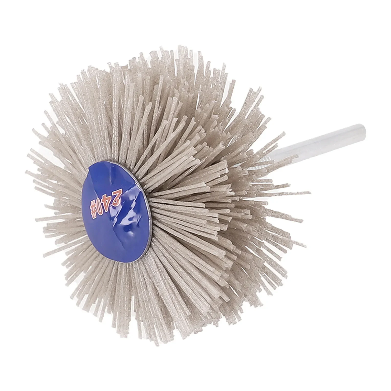 1pc Abrasive Nylon Wheel Brush 80-600 Grit For Woodworking Nylon Polishing Abrasive Rotary 80mm Grinding Wheel Brush Tool