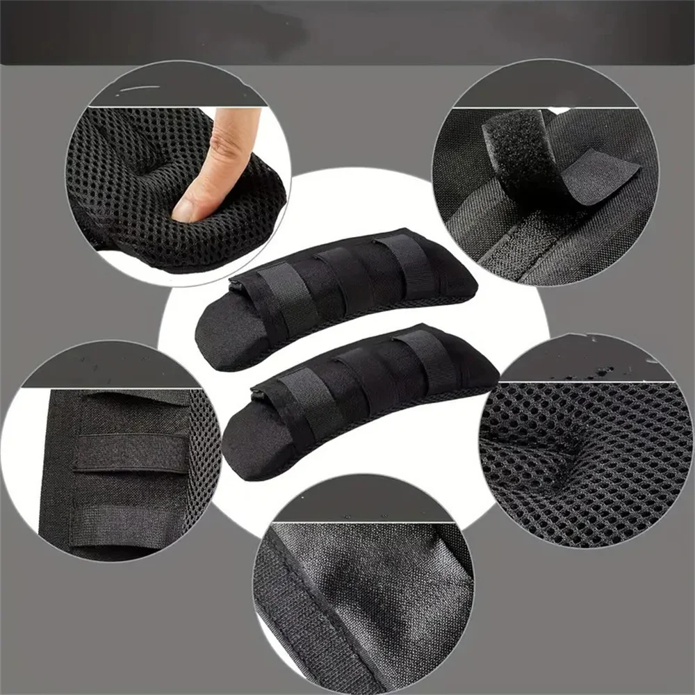 في الهواء الطلق التكتيكية سترة على ظهره حزام الكتف وسادة تنفس شبكة وسادة الكتف حماية منصات المشي لمسافات طويلة على ظهره الملحقات #2