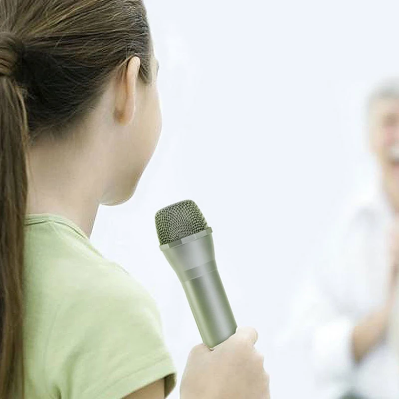 Microphone de simulation pour enfants, modèle de micro, accessoires de téléchargement de médias, micro jouet pour enfants, micro de performance de photographie