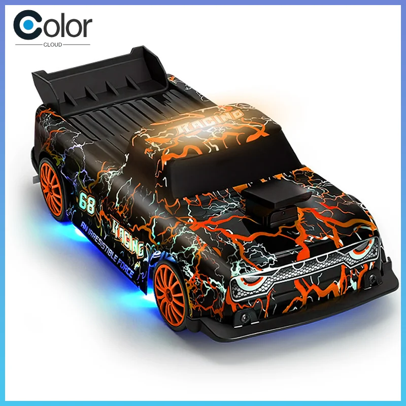 

1:24 Scale Remote Control Drift Car Electric Powered Rc Racing Toy Model Four-Wheel Drive With Lights Competition Speed Toy
