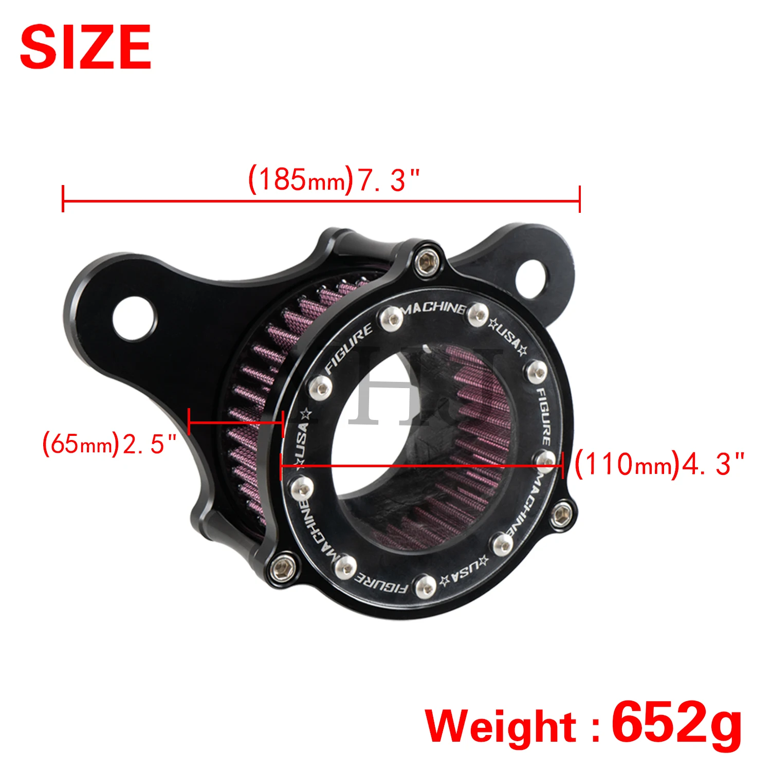 

Впускной фильтр воздухоочистителя для мотоцикла Harley Softail Fatboy Electra Street Road Glide Dyna Road King Night Train 1993-2016