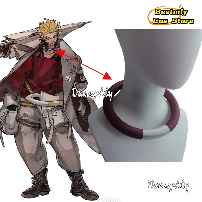 Disfraz de Cosplay de Anime GACHIAKUTA, Collar magnético de 8/6/15cm, Rudo Surebrec Tamsy Caine, accesorio de personaje, accesorio de juego de rol