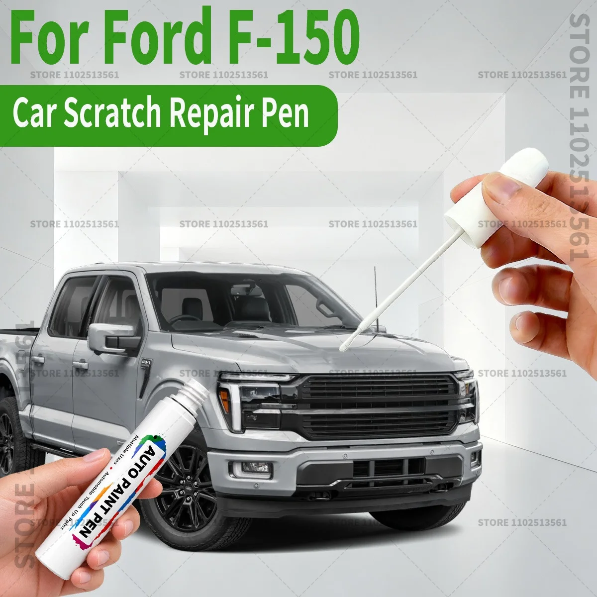 Car Scratch Remover Paint Pen Touch Up Marker for Auto Body Repair Door Bumper Fender Accessories For Ford F-150 White Red Black