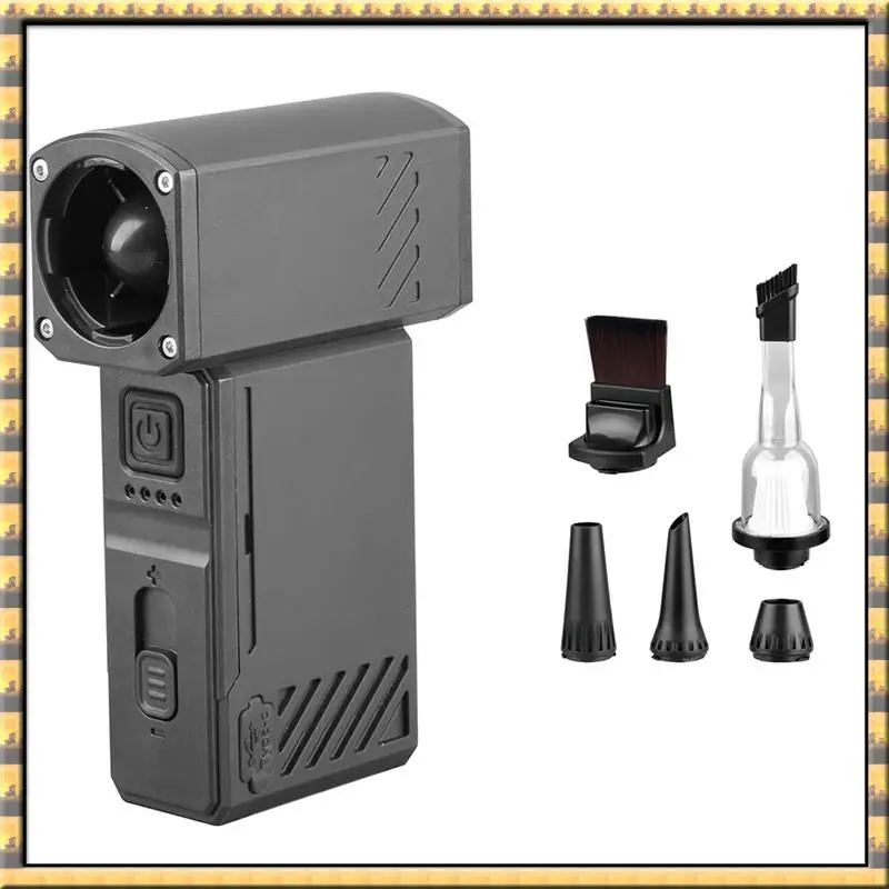 

Мощный ручной турбовентилятор 130000 об/мин для улицы, портативный пылесос и воздуходувка для кемпинга (модель A)