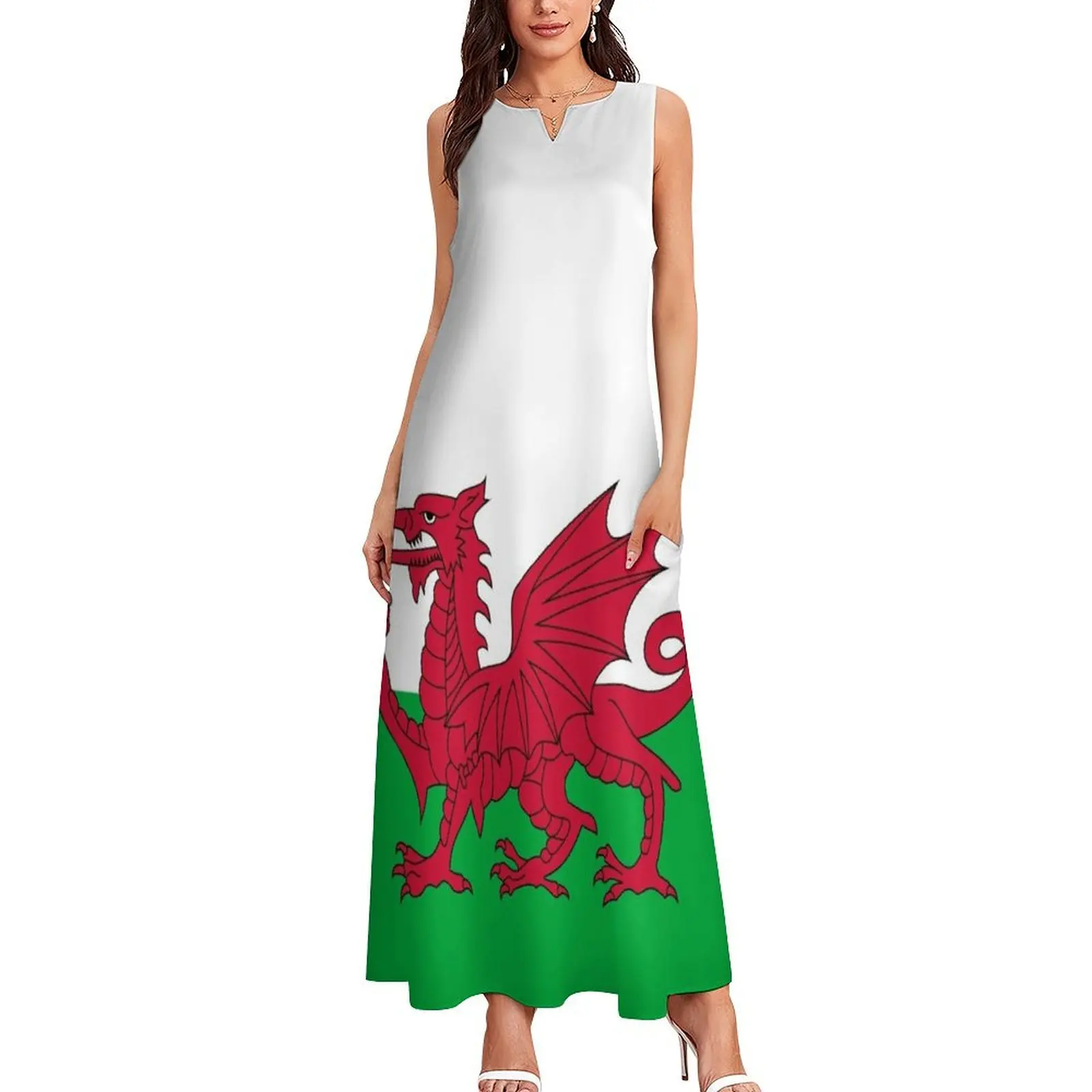 Flag of Wales - Welsh Flag Long Dress women clothes elegant party dresses for women 2025 prom dress Dress