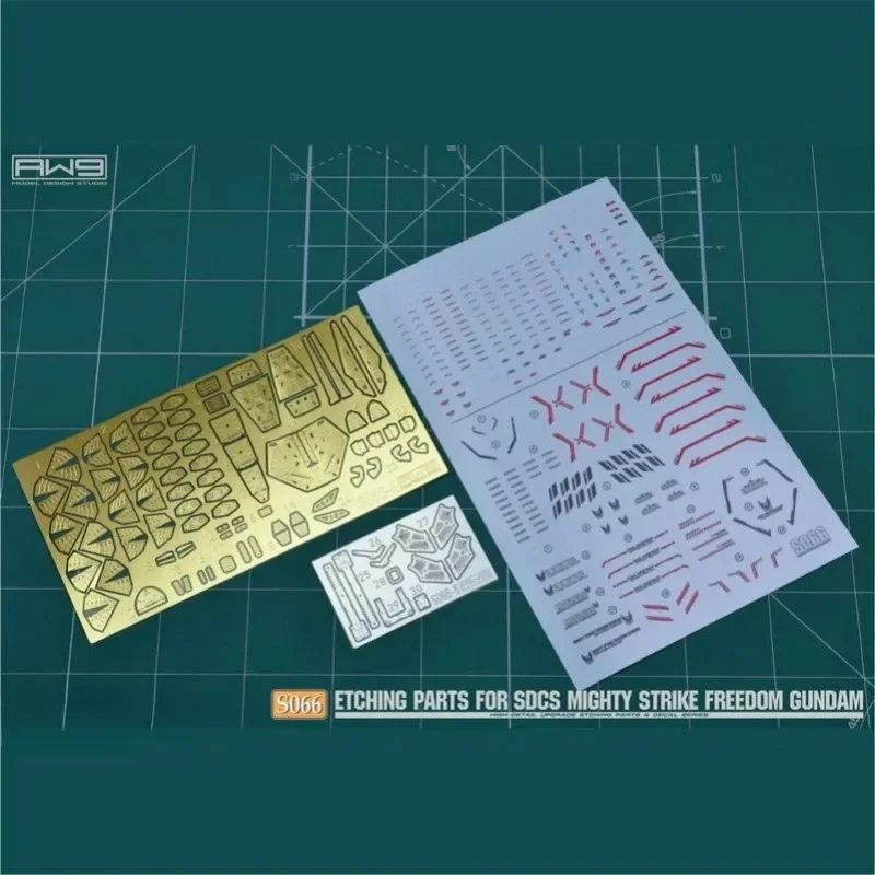 

MADWORKS S066 Подробности, обновленные детали для гравировки, самоклеящиеся наклейки для SDCS, модель Mighty Strike Freedom, хобби, сделай сам, для Gundam